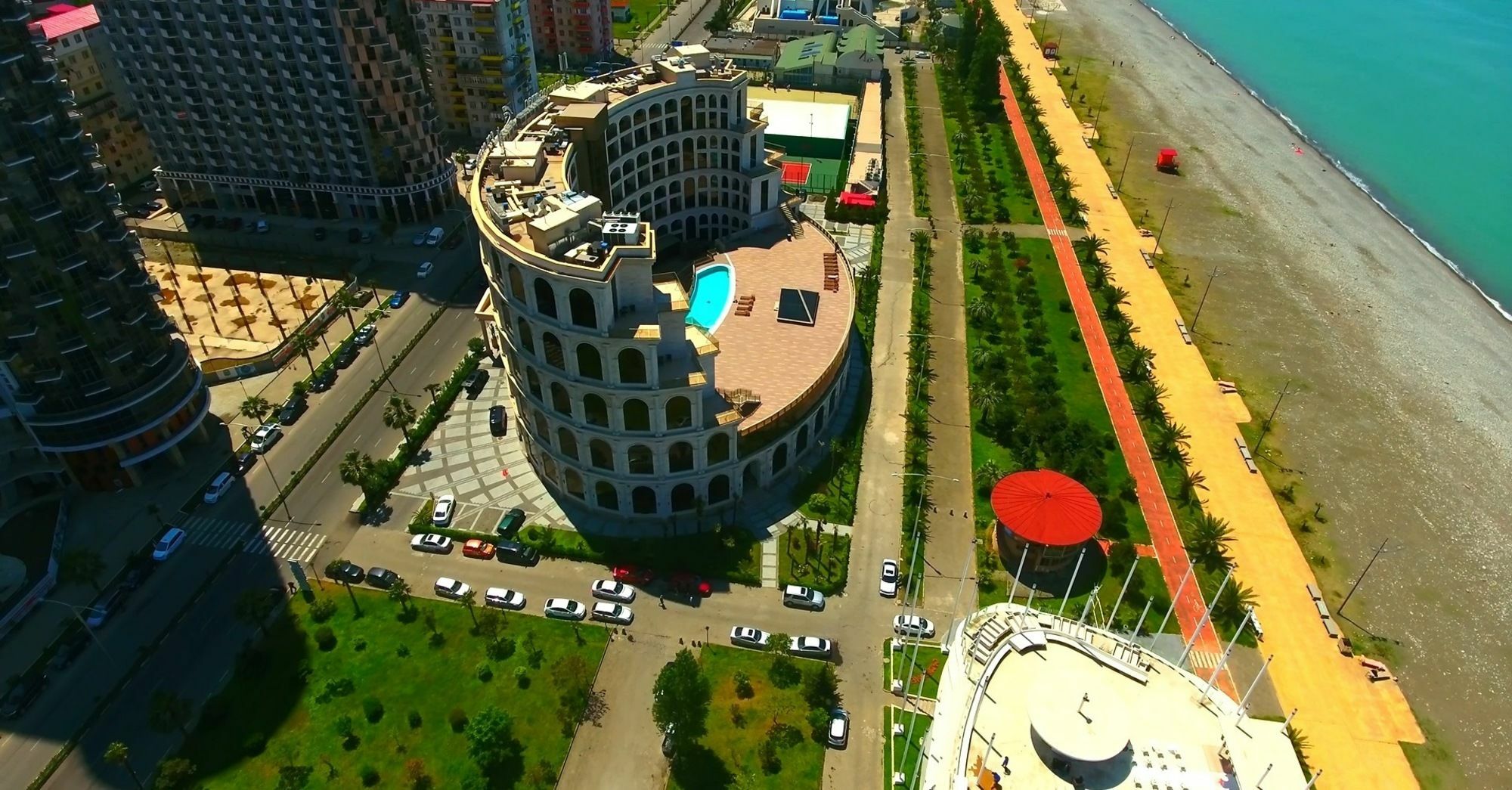 Colosseum Marina Hotel Batumi Exterior foto